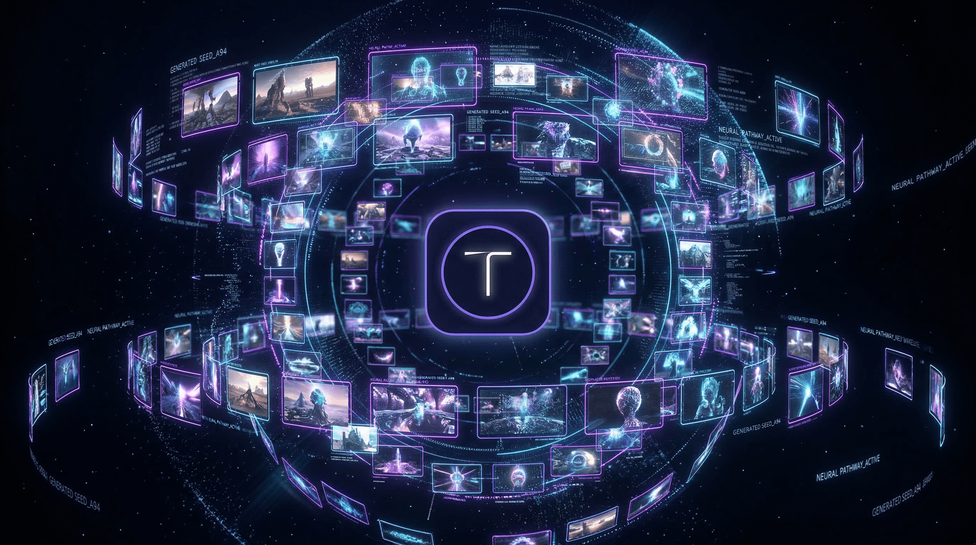 Top 10 AI Video Generators in 2026 comparison guide - futuristic holographic display with Tona.AI logo